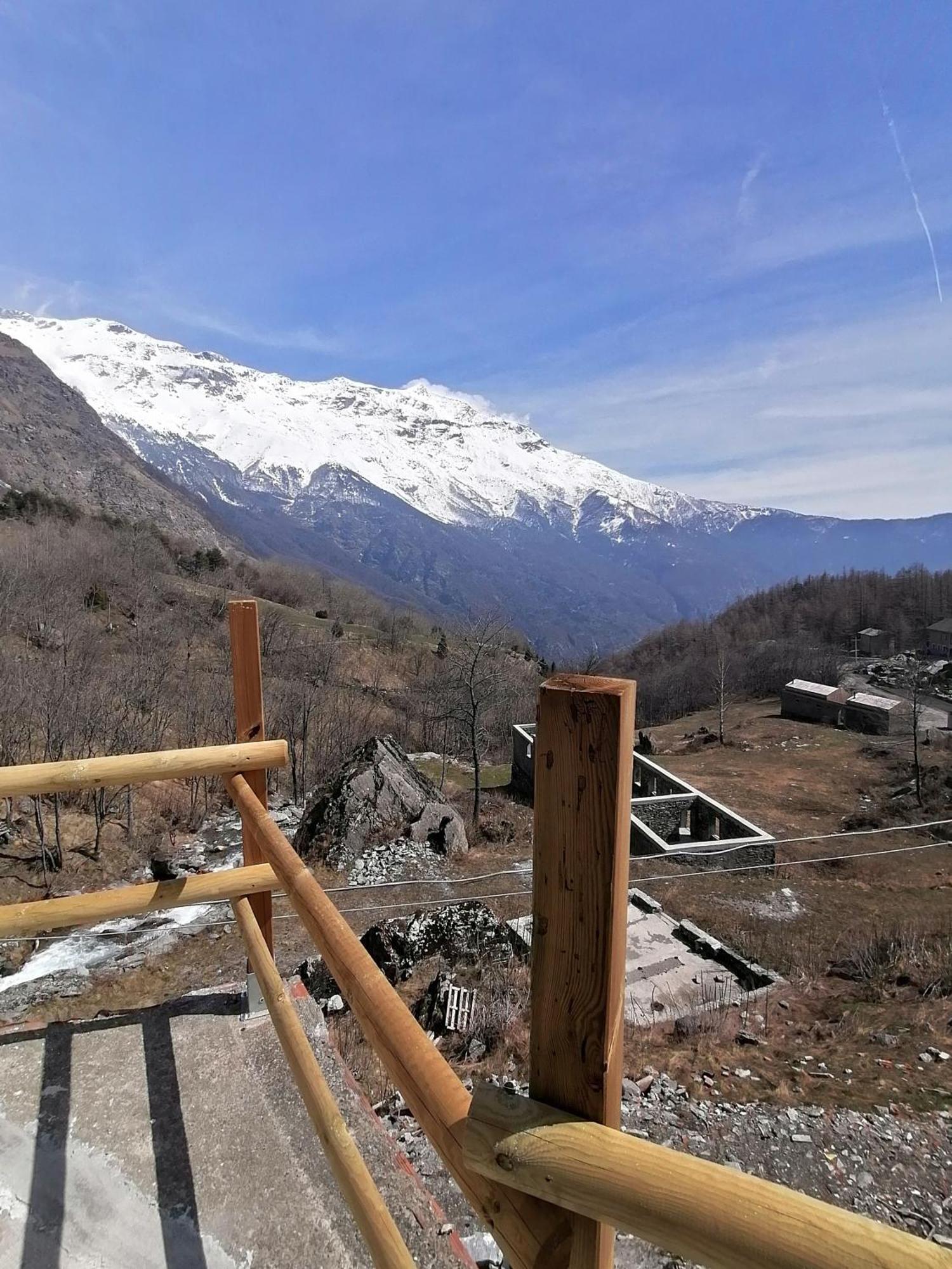 Ca Ad Me Pare Alloggio Con Terrazza Panoramica Moncenisio Exterior photo