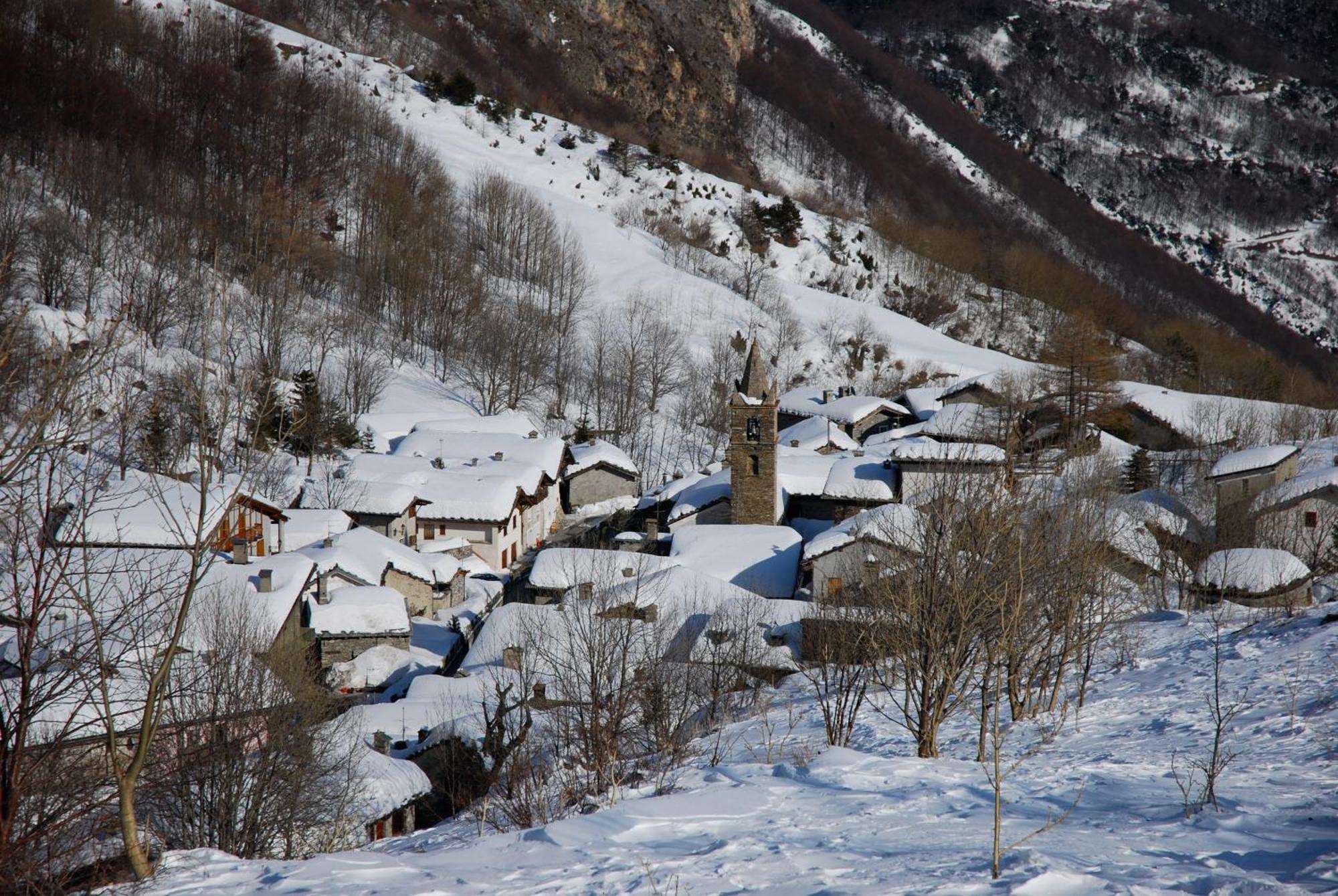 Ca Ad Me Pare Alloggio Con Terrazza Panoramica Moncenisio Exterior photo