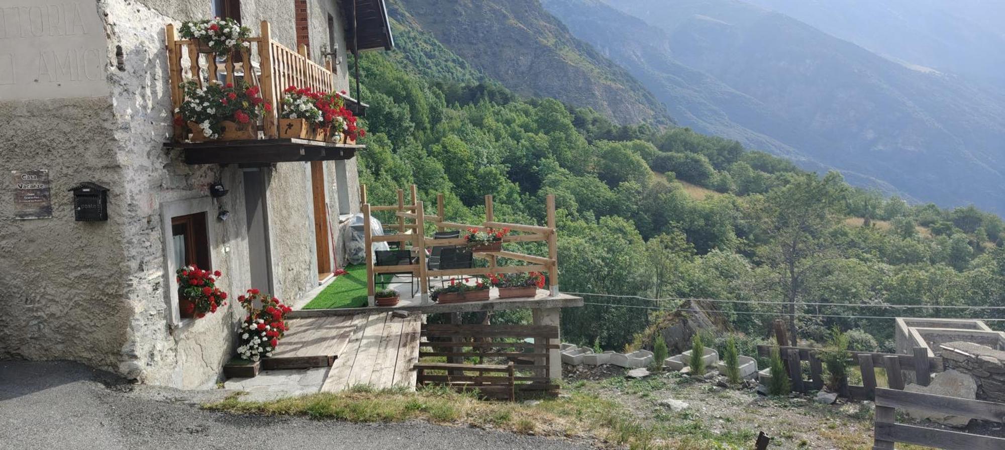 Ca Ad Me Pare Alloggio Con Terrazza Panoramica Moncenisio Exterior photo